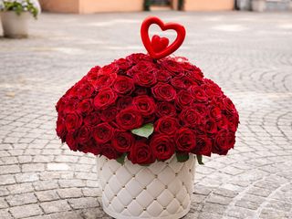 101 róż czerwonych
