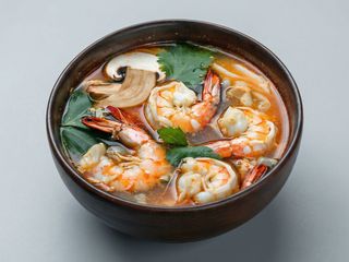 Tom Yum z Krewetkami