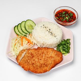 Chrupiący kurczak katsu