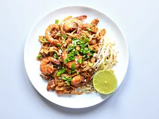 Pad Thai z krewetkami