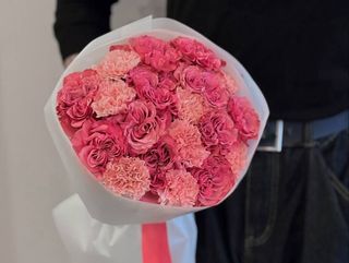 Country Blue vs Dianthus Pink