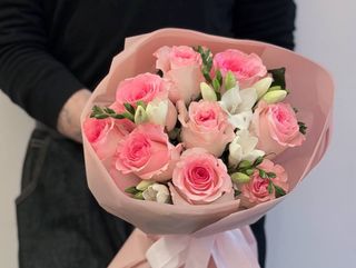 Róża Mandala & frezja