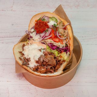 Kebab w Bułce Kraftowy