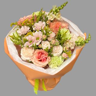Bukiet kwiatów Peach note