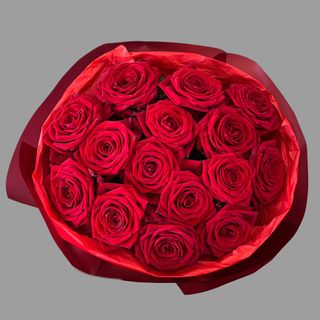 15 czerwonych róż