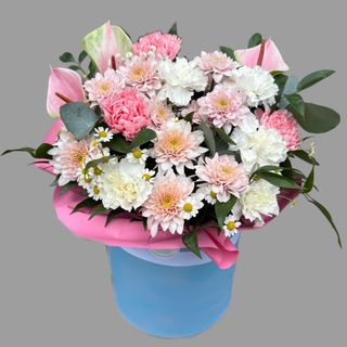 Olbrzymie pudełko kwiatów