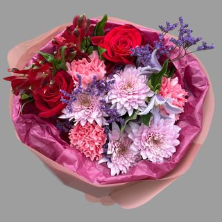 Bukiet kwiatów Malina