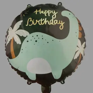 Balon z dinozaurem