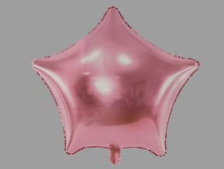 Balon w kształcie Różowej gwiazdy