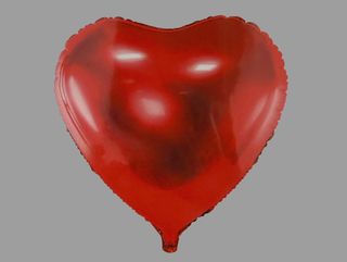 Balon foliowy Czerwone serce 1szt