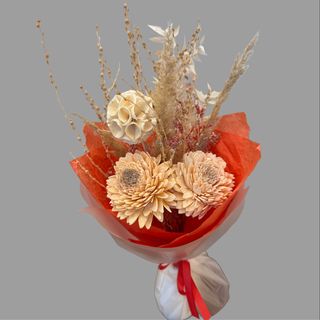 Bukiet z kwiatów suszonych 02