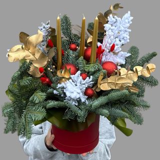 Duża kompozycja bożonarodzeniowa (0021)