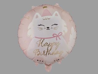 Balon urodzinowy z kotem