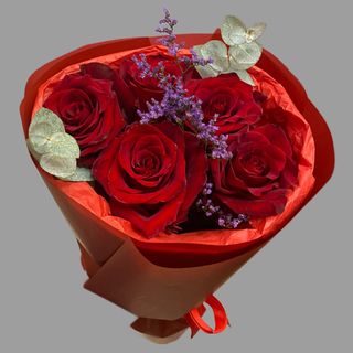 5 róż z dodatkami