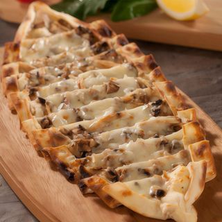 Pide z grzybami (Wegańska)