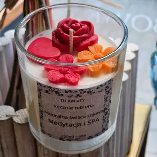 Świeca sojowa medytacja i spa 250ml