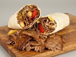 Tortilla kebab z serem standard