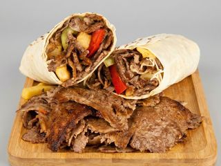 Tortilla kebab z serem średni