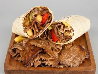 Tortilla kebab amerykański mega