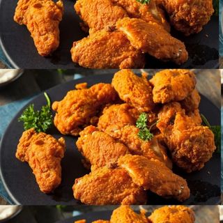 Skrzydelka chrupiące 6szt + dip