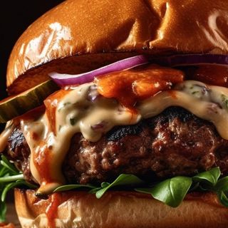 Burger Ser & Papryczki Jalapeno w zestawie