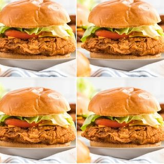 Burger KURCZAK w zestawie