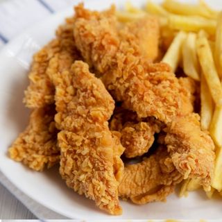 Chrupiące panierowane stripsy z SOSEM 5 szt