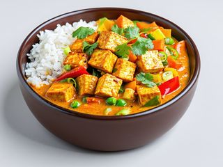 Tofu w curry