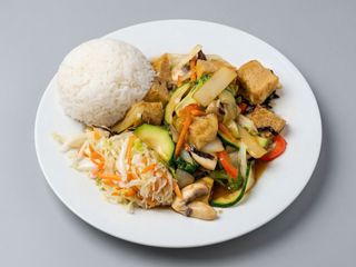 Tofu z warzywami