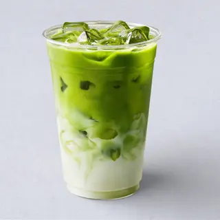 Iced Mango Matcha Latte
