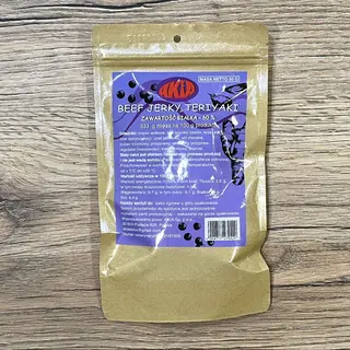 Jerky z Wołowiny Teriyaki 50 g Opak
