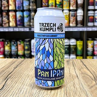  Trzech Kumpli Pan IPAni Bezalkoholowe Wheat Ipa 500 ml