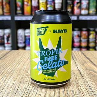  Funky Fluid X Hayb WTF Free Gelato Tropik 330 ml