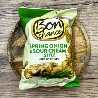  Bon Chance Chipsy Chlebowe Śmietanka Zielenina 120 g