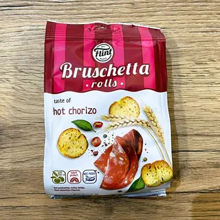 Flint Bruschetta Rolls Hot Chorizo 65 g