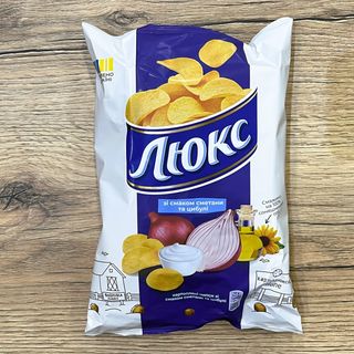  Chipsy Luks o smaku Śmietanki z Cebulką 125g
