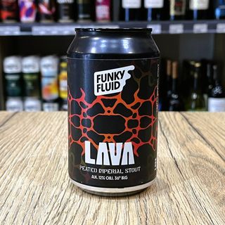 Funky Fluid Lava Peated Imperial Stout 330 ml