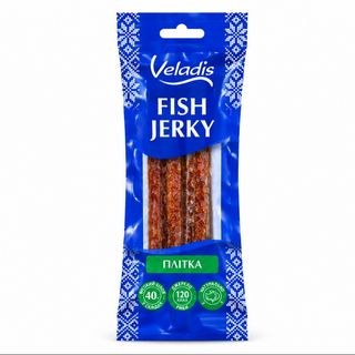 Fish Jerky Słomki z Płotki 40 g