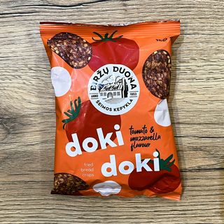 Chipsy Chlebowe Doki Doki o smaku Tomato Mozzarella 150 gr