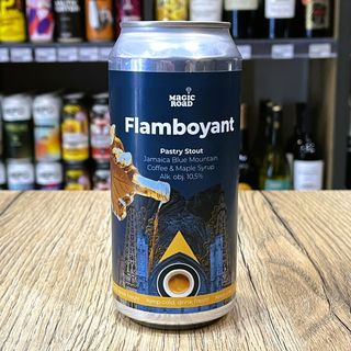 Magic Road Flamboyant Jamaica Blue Mountain Coffee Maple Syrup Pastry Stout 440ml