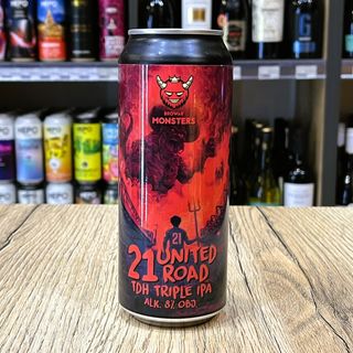 Monsters 21 United Road Tdh Triple Ipa 500 ml