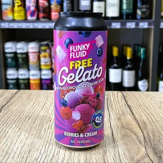 Funky Fluid Free Gelato Berries & Cream 500 ml