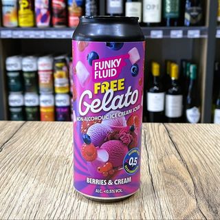 Funky Fluid Free Gelato Berries & Cream 500 ml