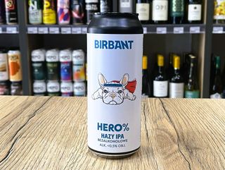 Birbant Hero% Bezalkoholowe Hazy IPA 500 ml