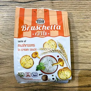 Flint Bruschetta Rolls Mushrooms in Cream Sauce 65 g