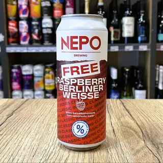 Nepomucen Free Raspberry Berliner Weisse 500 ml