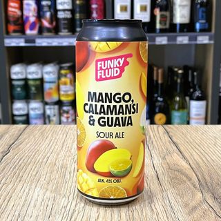 Funky Fluid Mango, Calamansi & Guava Sour Ale 500 ml