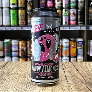  Funky Fluid Royal Cookie Happy Almonds (7th Anniversary Moksa collab) 500 ml