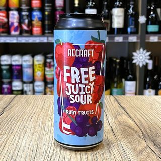 Recraft Free Juicy Sour Ruby Fruits 500 ml