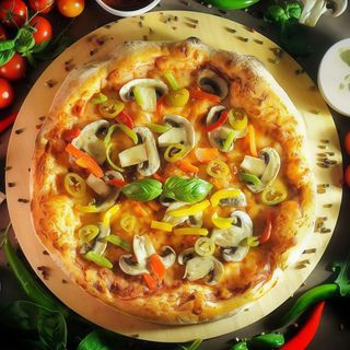 Pizza Vege hot